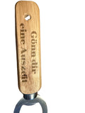 Gravierte Holz-Flaschenöffner