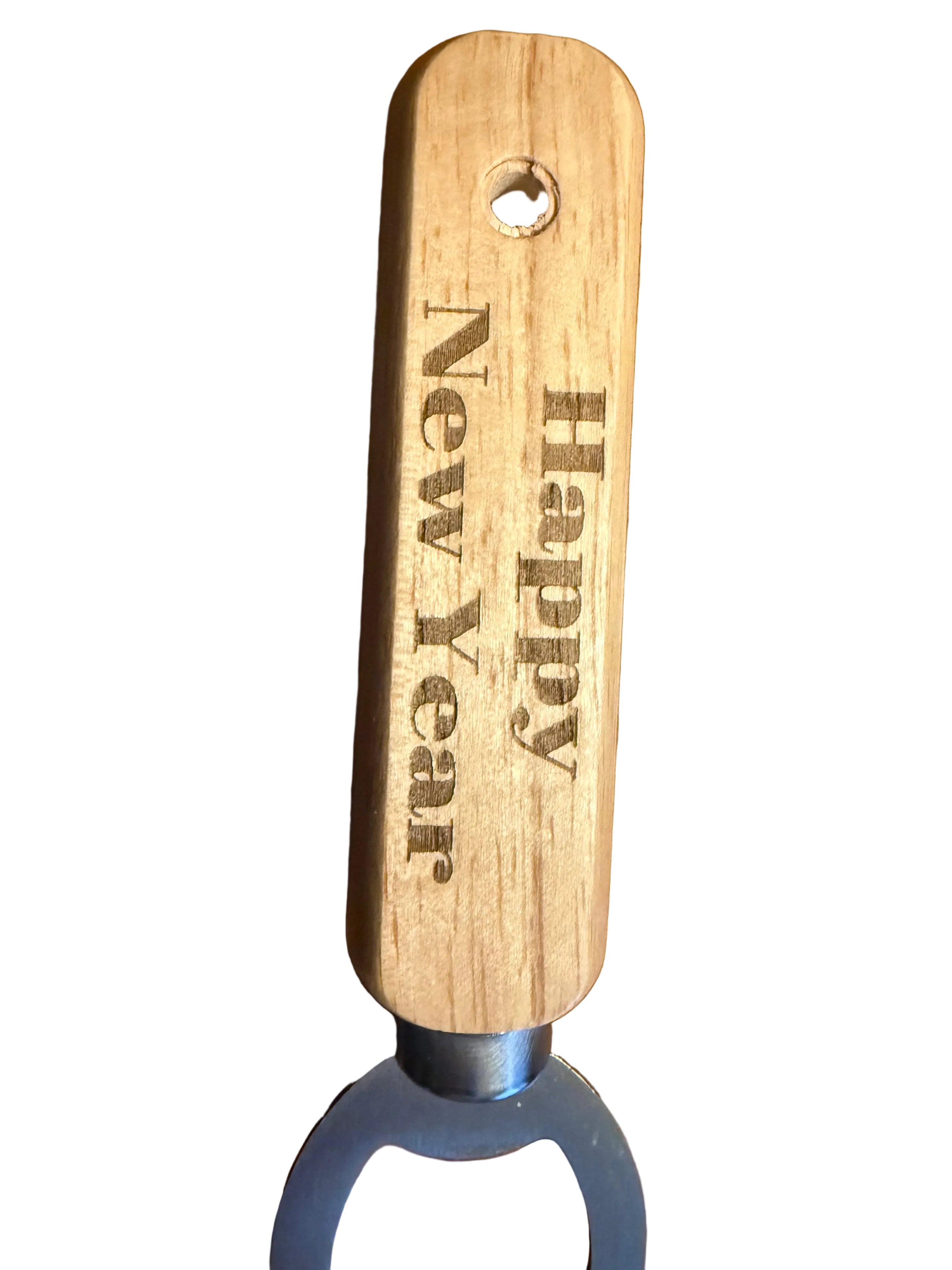 Gravierte Holz-Flaschenöffner